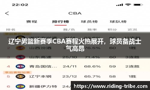 辽宁男篮新赛季CBA赛程火热展开，球员备战士气高昂